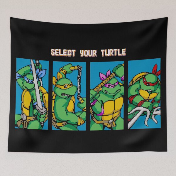 Item preview, Teenage Mutant Arcade Roster designed and sold by Retro-Freak.
