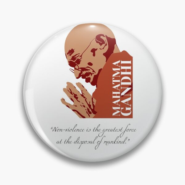 Item preview, philosopher, Mahatma Gandhi, Non-violence (handwriting) designed and sold by challengecafe.