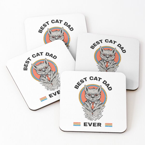 Item preview, Best Cat Dad Ever designed and sold by YOYOCollection.