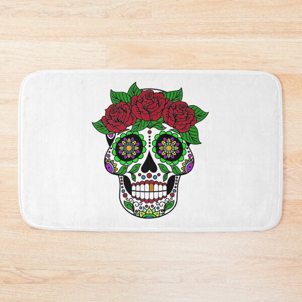 Item preview, Sugar Skull Calavera Roses designed and sold by WakeNBake-Tees.