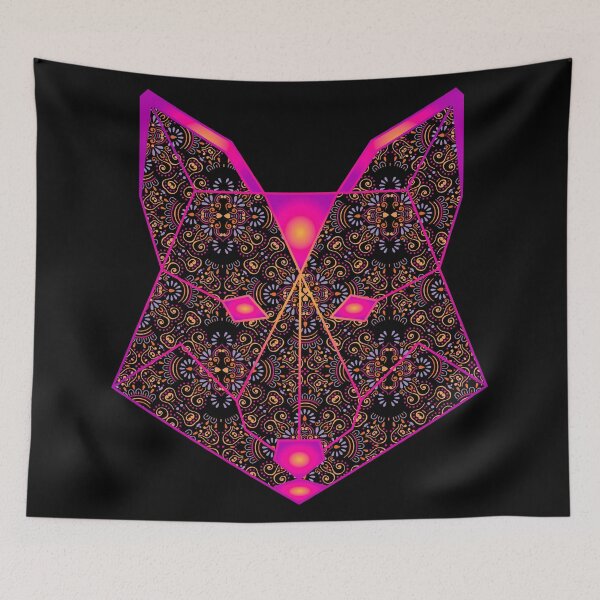 Item preview, Beautiful Wolf In Mandala Pattern.Beautiful Animal Mandala designed and sold by TheImperfecto.