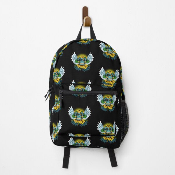 Item preview, Sugar Skull Calavera Wings designed and sold by WakeNBake-Tees.