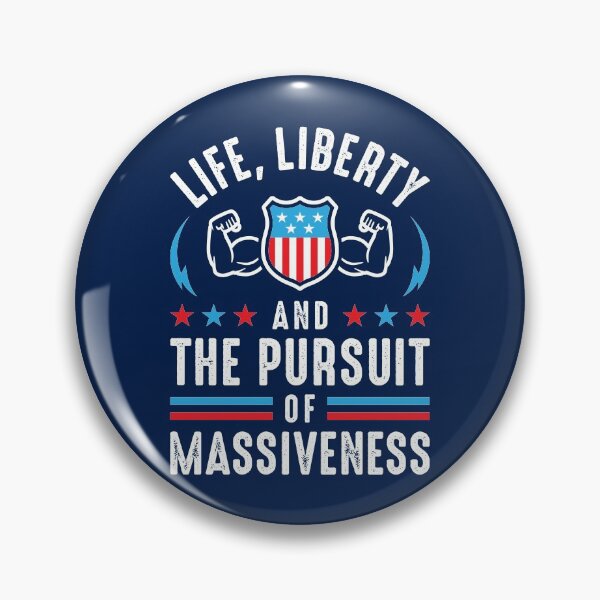 Item preview, Life, Liberty And The Pursuit Of Massiveness designed and sold by Brogress Project.