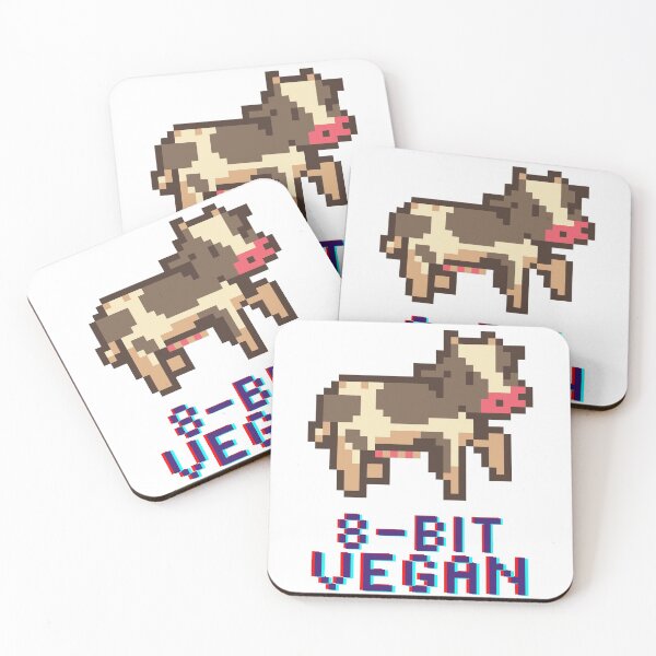 Item preview, 8-bit vegan designed and sold by anphinasdesigns.