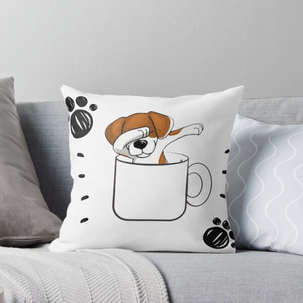 Artikelvorschau, süße Tasse mit Hund drin entworfen und verkauft von NIN-DA.