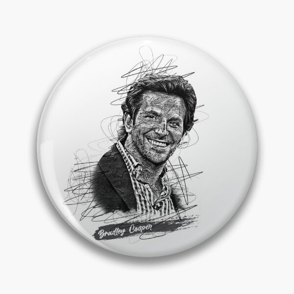 Item preview, Bradley Cooper Abstract Sketch Art. Bradley Cooper, Bradley Cooper Fan Art designed and sold by graphic-genie.
