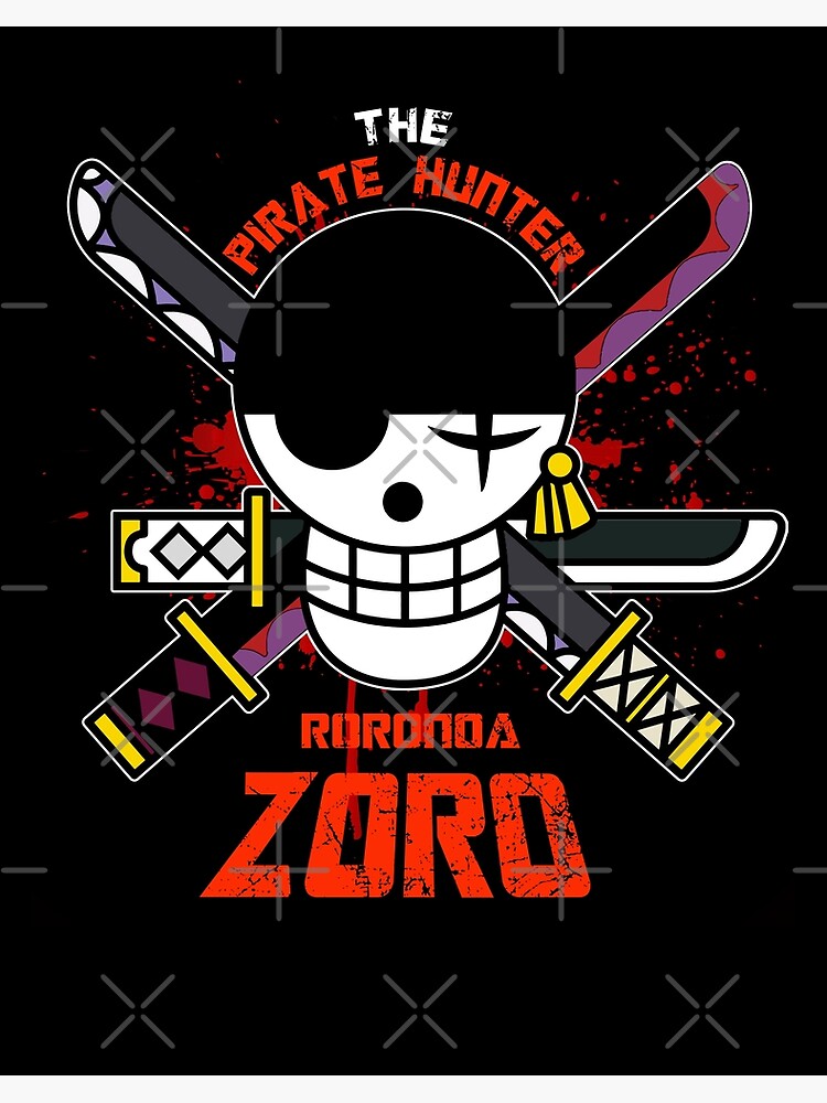 Gambar Logo Zoro Zoro Logo One Piece Zoro Logo Sticker By Robin ...