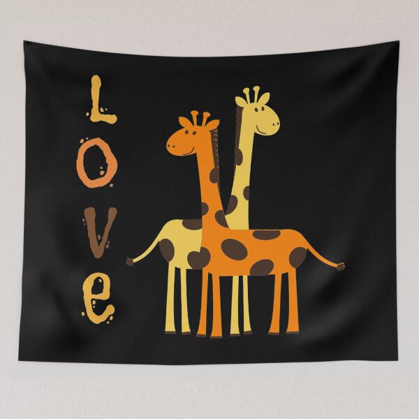Item preview, Love (Giraffes) designed and sold by Nesro34.