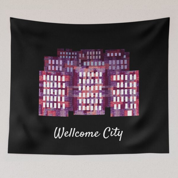 Item preview, Wellcome City Black designed and sold by Studio Mattie.