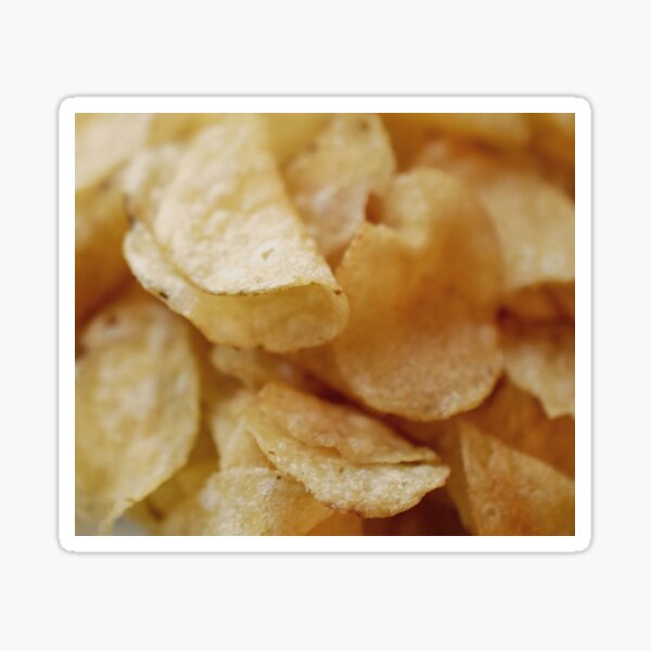 "Potato Chips" Sticker for Sale by umeimages Redbubble