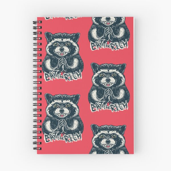 Item preview, Eat the Rich - Evil Raccoon - Funny Thanksgiving Dinner Socialist Racc Animal Saying Quote Socialism Super Dank Ironic Meme Anticapitalist Anti Capitalist Anti Capitalism Millionaire Billionaire designed and sold by Any Color Designs.