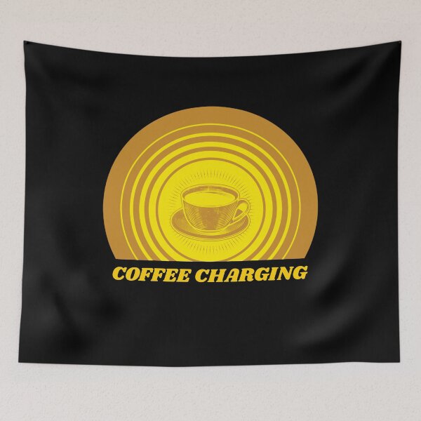 Item preview, Coffee Charging designed and sold by AmberSiraj.