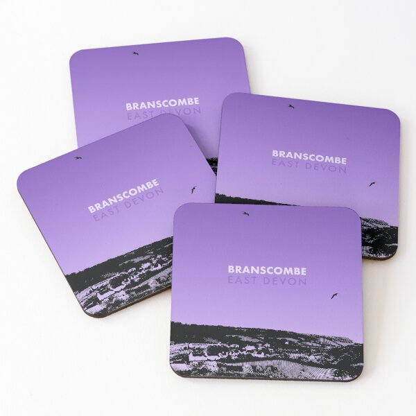 Item preview, Branscombe Village And Cliffs Art - East Devon Gift designed and sold by PilgrimageShop.
