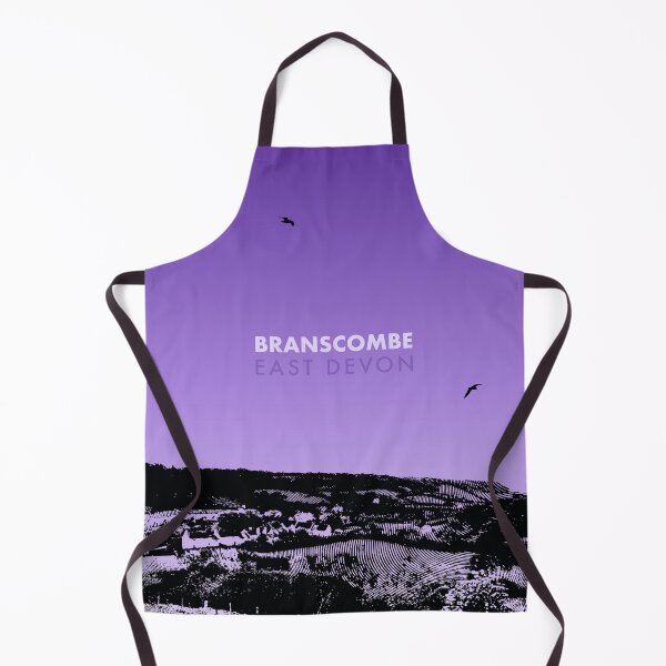 Item preview, Branscombe Village And Cliffs Art - East Devon Gift designed and sold by PilgrimageShop.