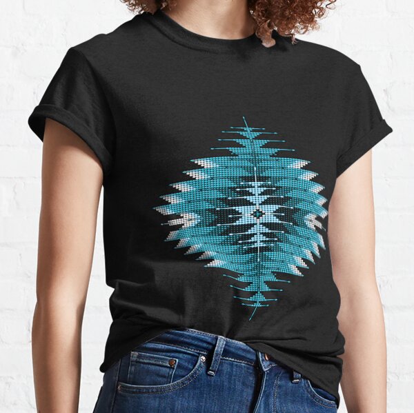 Native American Southwest-Style Turquoise Sunburst Classic T-Shirt