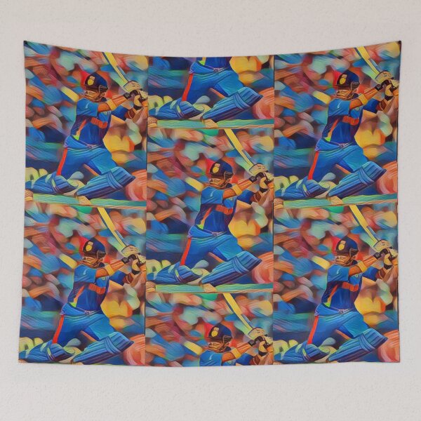 Item preview, Indian Cricket Batsman, Little Master designed and sold by DomGDesign.