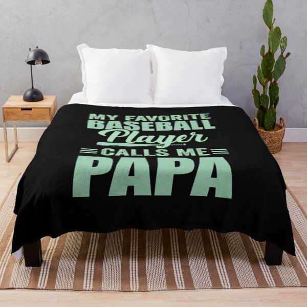 Aperçu de l'œuvre Mon joueur de baseball préféré m'appelle PAPA, cadeau d'amant de baseball créée et vendue par zahra369der.