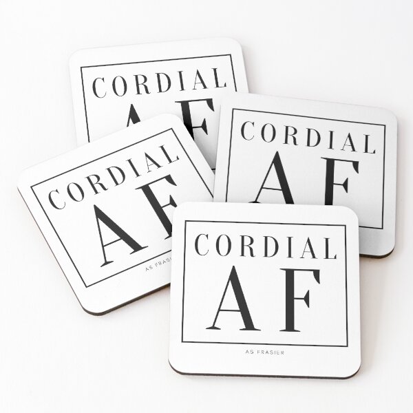 Item preview, Cordial AF - Frasier designed and sold by CalledEclectic.