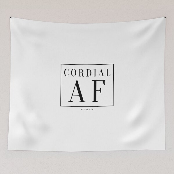 Item preview, Cordial AF - Frasier designed and sold by CalledEclectic.