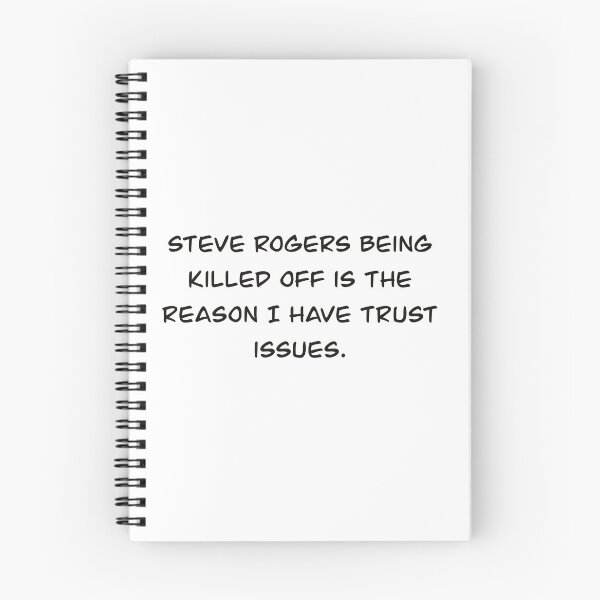 Item preview, Steve Rogers trust issues designed and sold by Bri-Anderson.