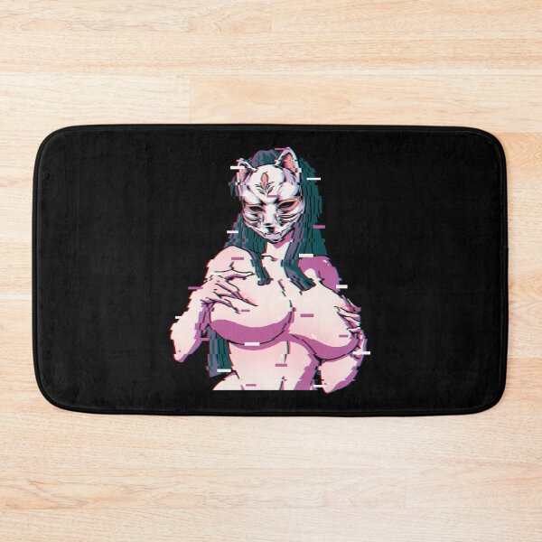 Item preview, Anime Girl Waifu Ahegao Kitsune Hentai Vaporwave designed and sold by Alex2201.