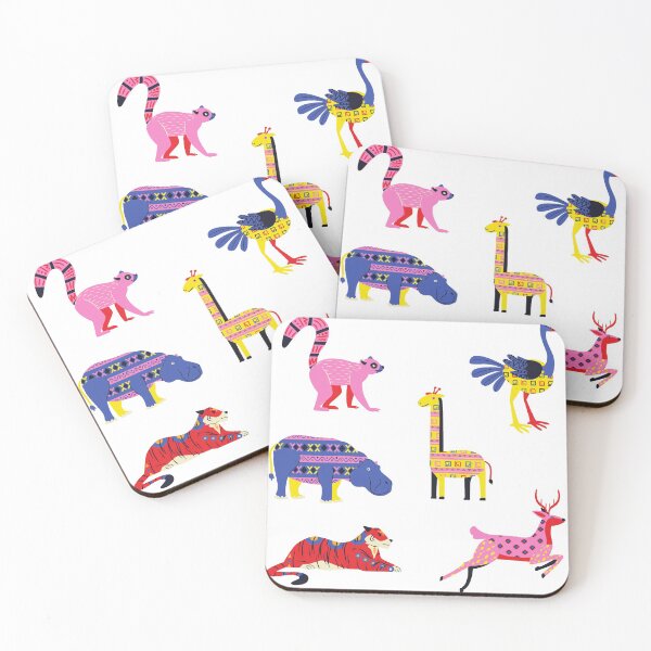 Item preview, Colorful Animals - sticker pack for kids  designed and sold by Clickforyous.