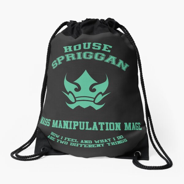 Mass Manipulation mage of the Spriggan 12 - normal Drawstring Bag