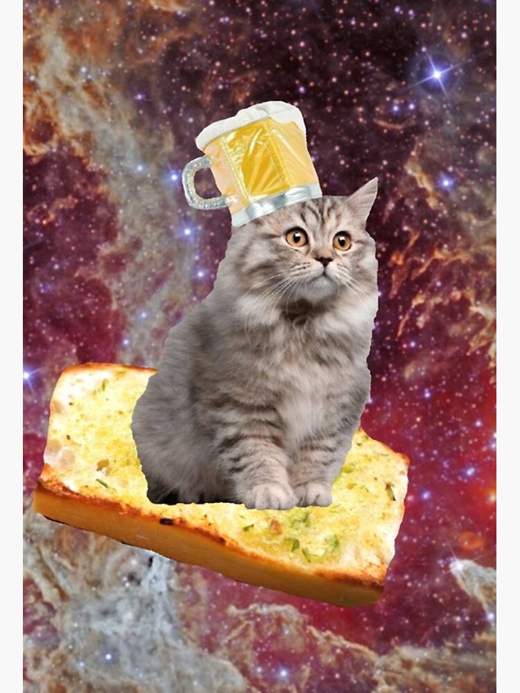 "garlic bread cat" Sticker for Sale by tacoelgato Redbubble