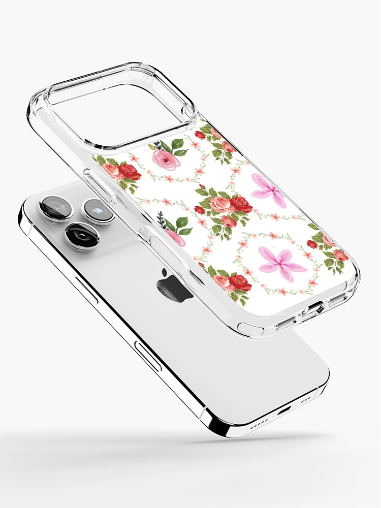 Thumbnail 2 of 5, iPhone Case, Flowers Patterns - Roses designed and sold by Jecilii.