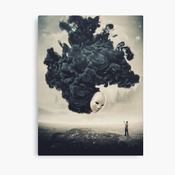 The Selfie A Dark Surrealism Canvas Print