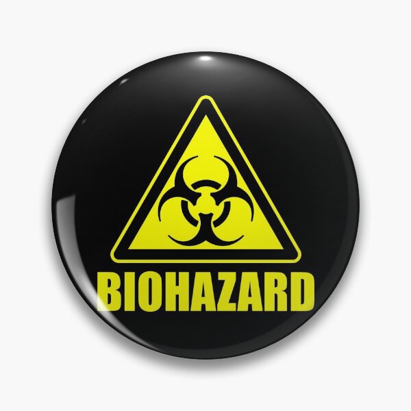 Item preview, Biohazard warning sign designed and sold by DynastyArt.