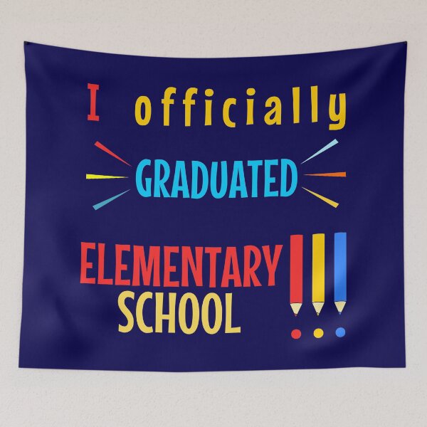 Item preview, Hello Middle School Graduation Elementary School designed and sold by KittyPolka.