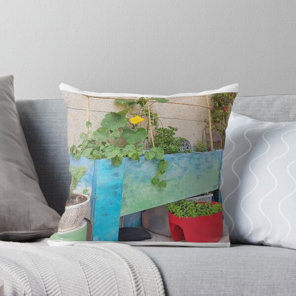 Item preview, raised bed with zucchini flower designed and sold by EsterKarenAida.