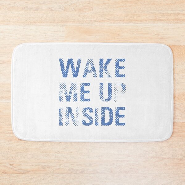 Item preview, Wake Me Up Inside (blue) designed and sold by Steve Anderssen.