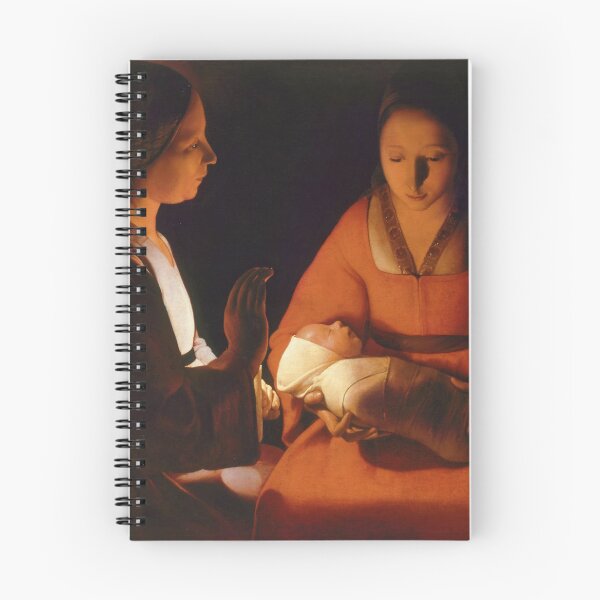 Item preview, Georges de La Tour - The Newborn Child (Le Nouveau-né) 1648 designed and sold by HistoryRestored.