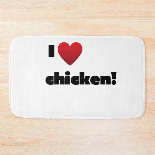 Item preview, I Love Chicken Design featuring a Heart designed and sold by CrispyTeez.