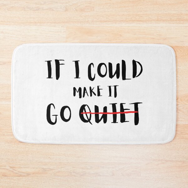 Item preview, If I Could Make It Go Quiet designed and sold by HasnaanMohsin.