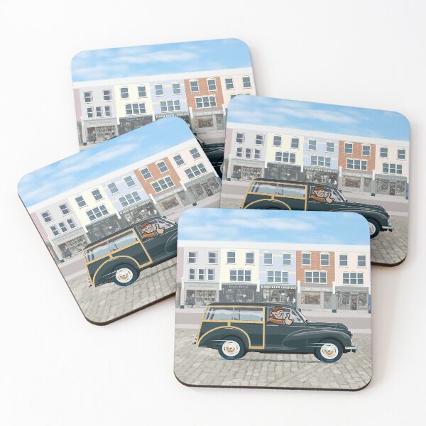 Item preview, Black Morris Minor Traveller designed and sold by Bigs66.
