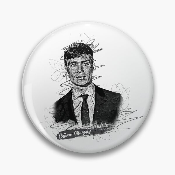 Item preview, Cillian Murphy Abstract Sketch Art, Cillian Murphy, Cillian Murphy Digital Art designed and sold by graphic-genie.
