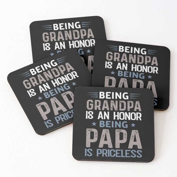 Item preview,  Being grandpa is an honor being papa is priceless Classic  designed and sold by zahra369der.