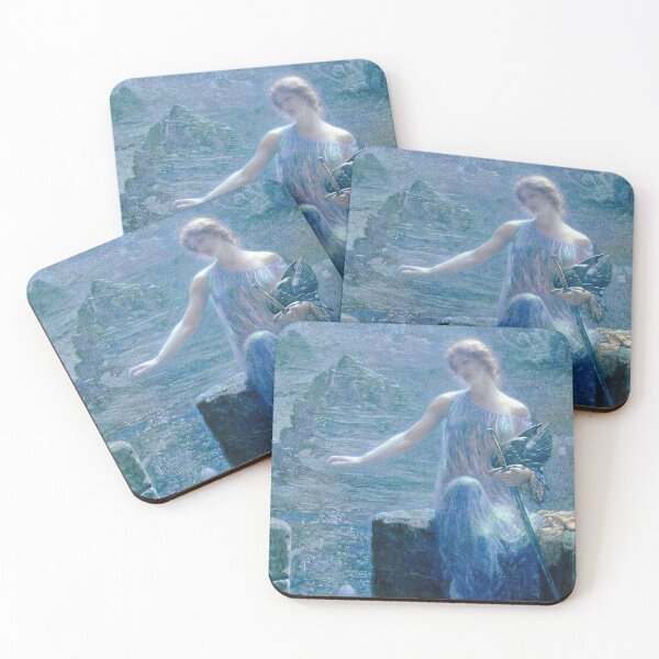 Item preview, Edward Robert Hughes - The Valkyrie's Vigil (1906) designed and sold by HistoryRestored.