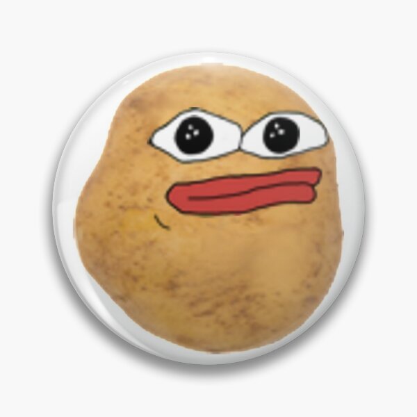 Item preview, Potato Weird Peepoweird Emote Pepe Frog Peepo designed and sold by Vannoffel.