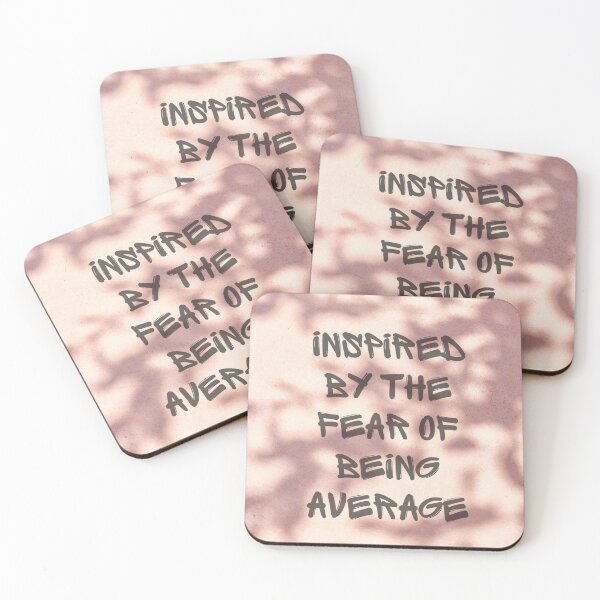 Item preview, Fear of being average designed and sold by Beeroclock.