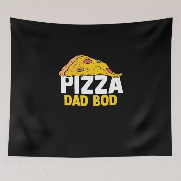 Item preview, Pizza dad bod father figure dad body  designed and sold by Nessshirts.