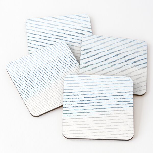 Item preview, Sand and Surf Watercolor Irregular Lines Pattern designed and sold by WesternExposure.