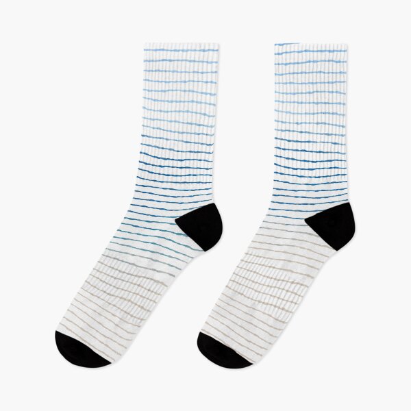 Item preview, Sand and Surf Watercolor Irregular Lines Pattern designed and sold by WesternExposure.