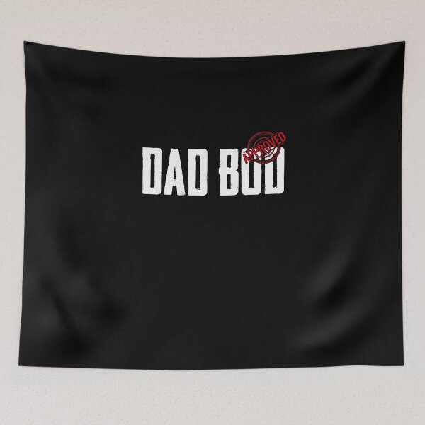 Item preview, Approved dad bod dad jokes father figure  designed and sold by Nessshirts.