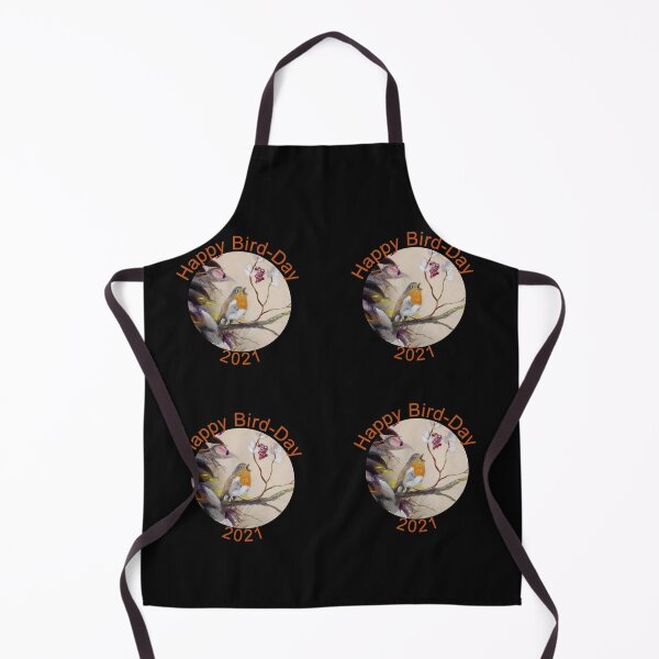 Item preview, Happy Bird-Day 2021 Robin-Happy Birthday designed and sold by DiensDesign.