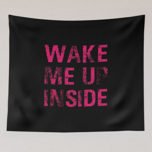 Item preview, Wake Me Up Inside (pink) designed and sold by Steve Anderssen.
