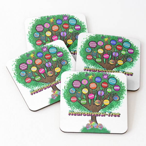Item preview, The Neurodivers-A-Tree designed and sold by AuDHDesigns AUS .